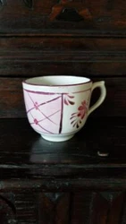 Offered for sale is this nice antique floral pink luster lustre tea cup. The cup is in good condition having no chips,...