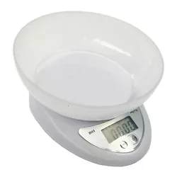 LCD Kitchen Food Electronic Portable Weight Digital Pocket 5kg. Max weighing capacity: 5Kg. 5kgx1g Digital Electronic...