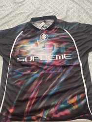 Supreme Feedback Black Soccer Jersey Top Shirt Men’s Size Medium SS23 Brand New. Bought the wrong size. From stockx