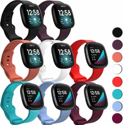 Classic Silicone Band for Fitbit Versa 3 4 /Fitbit Sense 1 2. Fitbit Smart watch is not included. Fitbit Versa 3/4....