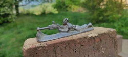 Soldat miniature Tireur délite / sniper  de Plomb ? Alu ? etain ?  Jouet Ancien