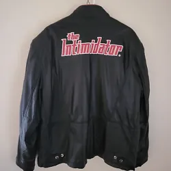 Dale Earnhardt Leather Jacket Mens size XL In good Used condition. See Pics...