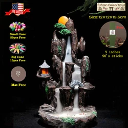 High Quality Resin Backflow Incense Burner Holder. These scented incense cones are specially made to work with Backflow...