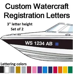 (Letters will be made with high performance Oracal 651 outdoor rated waterproof adhesive backed vinyl. Letters will be...