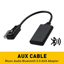 Bluetooth Music Interface AUX Audio Cable Adapter For Audi A1/A3/A4/A5/A6/A7/A8/Q3/Q5/Q7RS4 etc   Fit for: (Fit Audi...