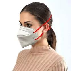 Connecticut BioTech FFP2 respirator face masks feature a user-friendly design, providing optimum protection and...
