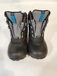 COLUMBIA TODDLER SNOW BOOTS SIZE 9 pre-owned great condition missing laces