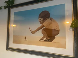 Artist: Hebru Brantley. Signed Printer Proof Edition.