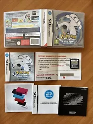 Jeu Pokemon version Argent SoulSilver pour Nintendo DS /2DS / 3DSPAL version FR, complet avec notice et carte non...