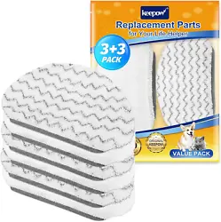 Compatible Part #: 5938 & 203-2633, 1606668, and 1606669. The microfiber mop pads are designed to fit perfectly on your...