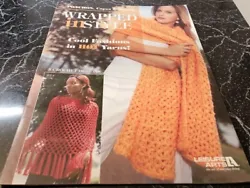 THIS 13 PAGE LEAFLET HAS 5 BEAUTIFUL FASHION DESIGNS TO CROCHET. THEY ARE CROCHETED WITH A VARIETY OF YARNS AND CROCHET...