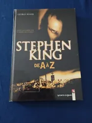 Livre Stephen King De A à Z Édition Vents dOuest. Le livre est en bon état mais la couverture à été scotchée....