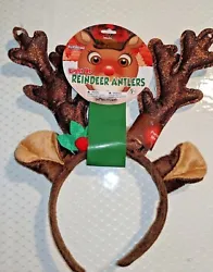 These are fabulous Light Up Raindeer Antlers. 12