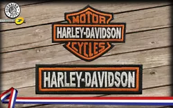 Patch Harley Davidson thermocollant ou à coudre au choix. PATCH BIKER HARLEY DAVIDSON. Pour appliquer votre patch...