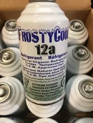 VERY POPULAR FOR TOPPING OFF OR CHARGING R12 SYSTEMS WITH NO UPDATES NEEDED. (3) CANS FROSTY COOL. REPLACES HFC-134A &...