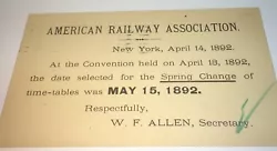 Date: April 14, 1892. At the Convention held on April 13, 1892, the date selected for the. Scantic Antique.