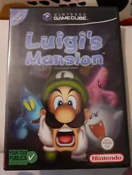 Jeu Luigis Mansion Nintendo Game Cube 2001.