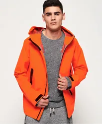 The jacket also benefits from a bungee cord adjustable hood, hook and loop cuffs, two front pockets and one inside...