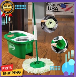 The Libman Spin Mop & Bucket is the best spinning mop & bucket in our opinion. The locking lever allows mopping at...