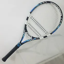 Racket seems in overall good shape showing normal wear and scuff marks.