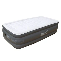 Enjoy the comfort of a traditional mattress with the convenient space-saving size of ALEKO’s All Purpose Twin Air...