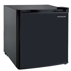 The Frigidaire 1.6 cu. ft. compact Refrigerator is roomy enough for your groceries but small and sleek enough to fit...