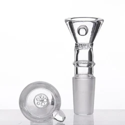 14mm Male Glass Bowl with 6 Honeycomb Screen. Thehoneycomb screen will keep most of the ash out. The bowl is thick,...