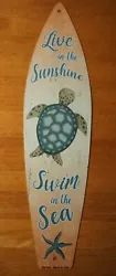 Surfboard Wall Decor Sign. These surfboard signs are MADE IN THE USA!