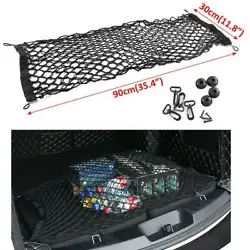 Type: Car Fixed Cargo Net. 1 x Fixed Cargo Net. It attaches in seconds to mounting points in the cargo area and folds...