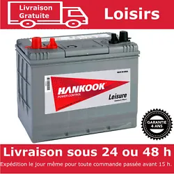 Hankook DC24Cette batterie poids lourd à cycle profond est idéale pour ceux qui ont besoin dune bonne batterie pour...