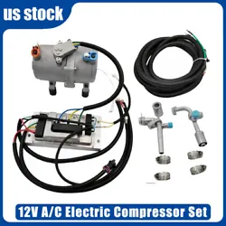 1 x Direr (Pressure switch extension lines)( Electric fan and drier are not including! ). Compressor style: 12V...