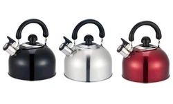 ELITRA Whistling Tea Kettle - Stainless Steel Tea Pot with Stay Cool Handle - 2.6 Quart / 2.5 Liter - New. The new and...