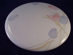 Pattern FX009. CHEESE PLATTER / CAKE PLATE. SWISS GARDEN. BONE CHINA. No color loss or fading. No utensil marks. Great...