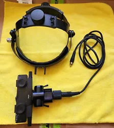 Used Heine Omega 180 ophthalmoscope for sale, was removed from a working eye lab. I do not have the power source to...