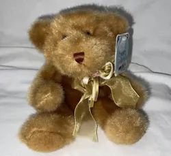 Aurora Bear plush adorable adoptables stuffed animal tag. Approximately. 6” tall sitting. (Cl bag)