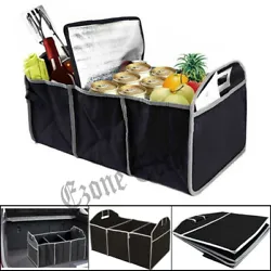 1 Trunk Organizer. - Large 3 sections for anything.