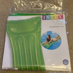 Intex Economat Inflatable Floating Pool Lounge Raft Air Mattress Floating Mat. Condition is New.