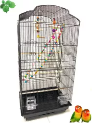 【TRAVEL AND STORAGE】Foldable Cage Body to Small Size for Easy Travel or Storage; With Easy Carry Handle. 【STYLISH...