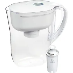 Water without the single-use bottle waste; by using to Brita, you can replace up to 1,800 16.9 fl oz single-use plastic...