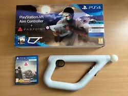 PlayStation VR Aim Controller + Jeu FarpointManette de visée pour PSVR1Bon état, dans sa boîte d’origine