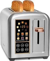 7 Shade Settings: This 1350W toaster is 50% faster than regular, realize uniform toasting while heating rapidly. Easy...