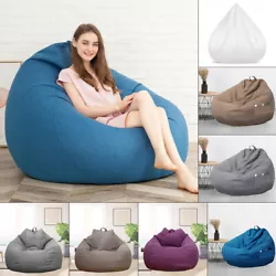100x120cm bean bag cover,Perfectly fit for the bean bag covers. -Easy to clean bean bags, just remove the bean bag...