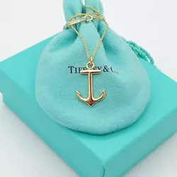 Authentic Tiffany & Co. (c)Tiffany&Co. Tiffany & Co. Blue Box and Pouch are Included. Purity: 750 or 18K.