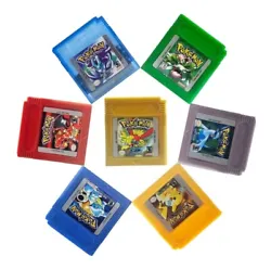 Pokemon OR/Argent /Bleu/Cristal/Rouge/jaune/ disponible.
