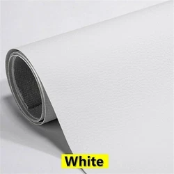 Leather Patch - Self-Adhesive Leather Refinisher Cuttable Sofa Patch. Large Size Cuttable: Diverse color large area...