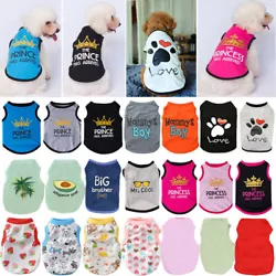 The pet vest is made of cotton,the fabric is comfortable and skin-friendly,and does not harm the pets skin.The...