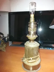 Lamp in good condition and electrically mounted / see pictures.