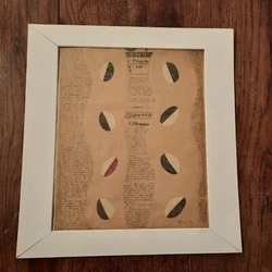 Dessin Ancien Esprit Suprématiste.dimensions 30x28cms