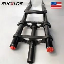  Description: Brand: BUCKLOS Fork Travel: 180mm For Wheel Size: 20inch Spring Type: Air Spring Material: Aluminum...