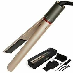 Furiden Professional Hair Straightener & Curler Ceramic Flat Iron 2-in-1.
